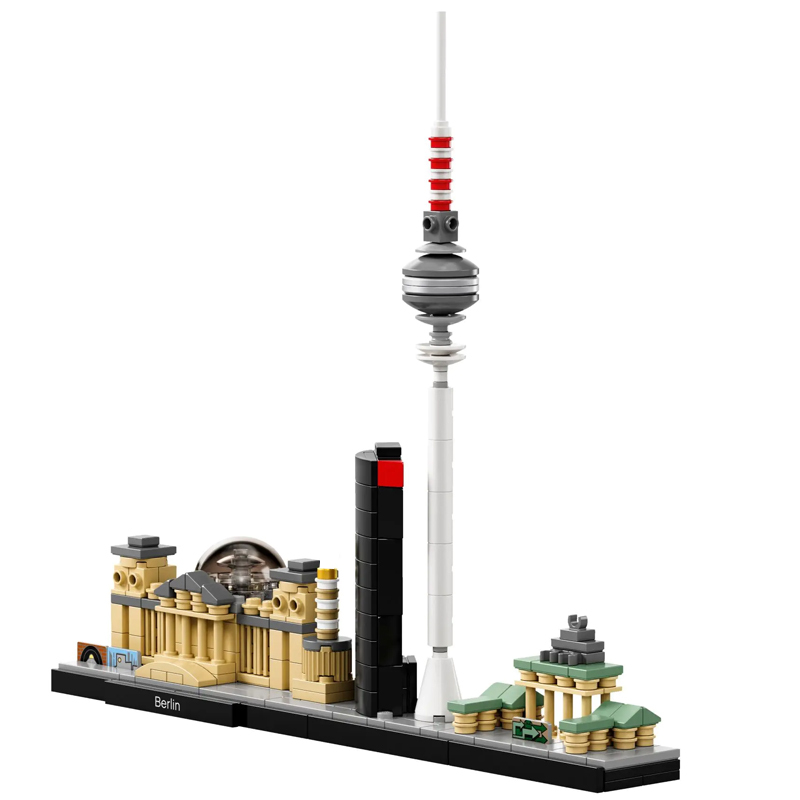 Architecture：Berlin Art and crafts 21027 Building Blocks 289±pcs Bricks Toys Model from China