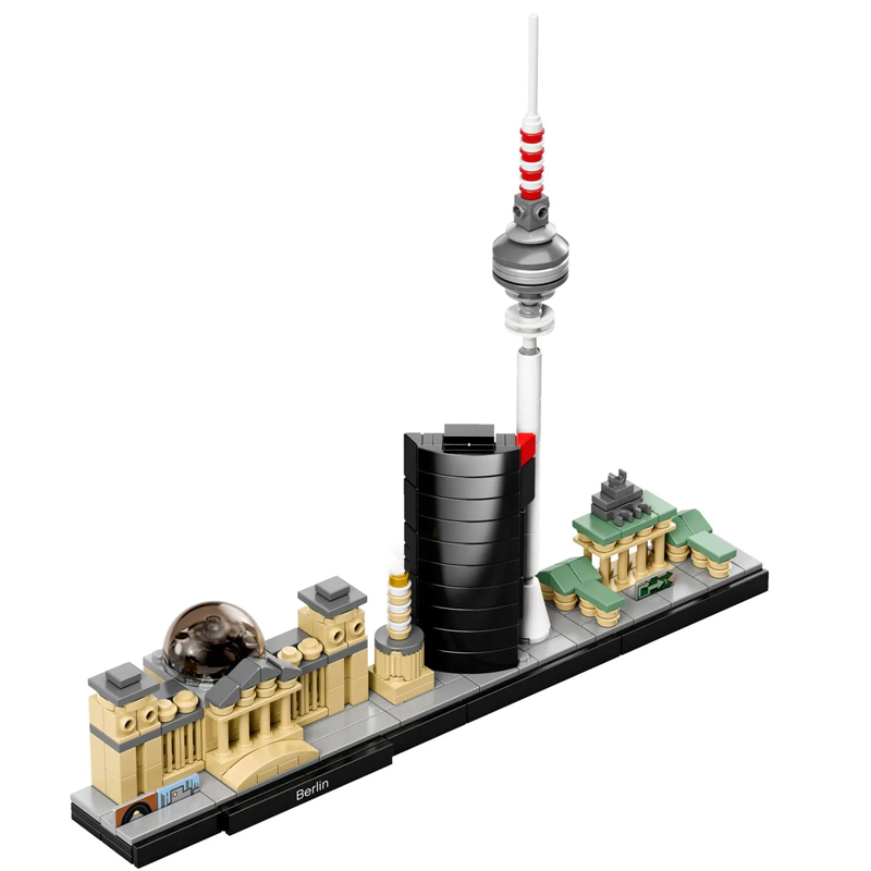 Architecture：Berlin Art and crafts 21027 Building Blocks 289±pcs Bricks Toys Model from China