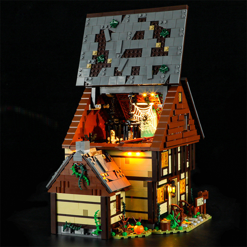 [Light Sets] LED Lighting Kit for Disney Hocus Pocus: The Sanderson Sisters' Cottage 21341