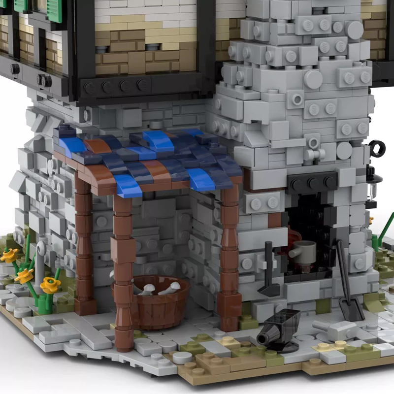 MOC-44070 The Medieval Smithy