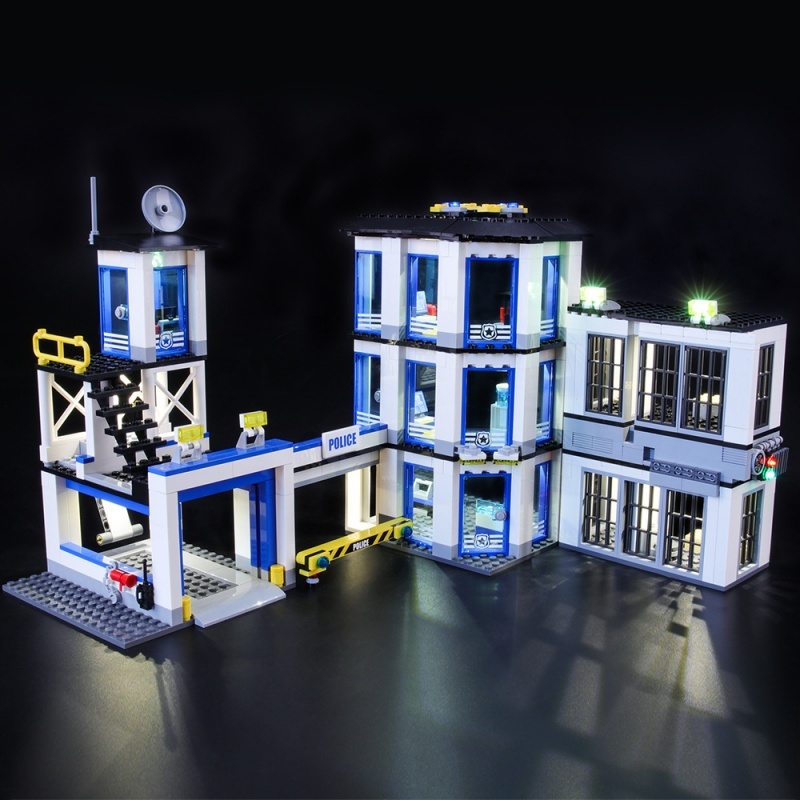 [Light Sets] LED Lighting Kit for Police Station 60141