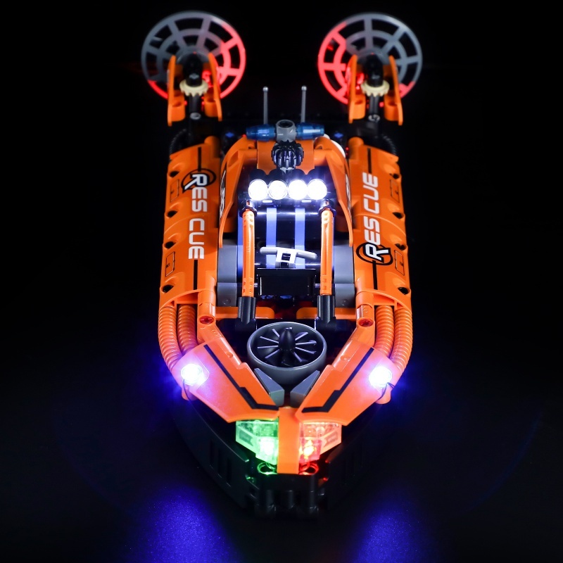 [Light Sets] LED Lighting Kit for Rescue Hovercraft 42120