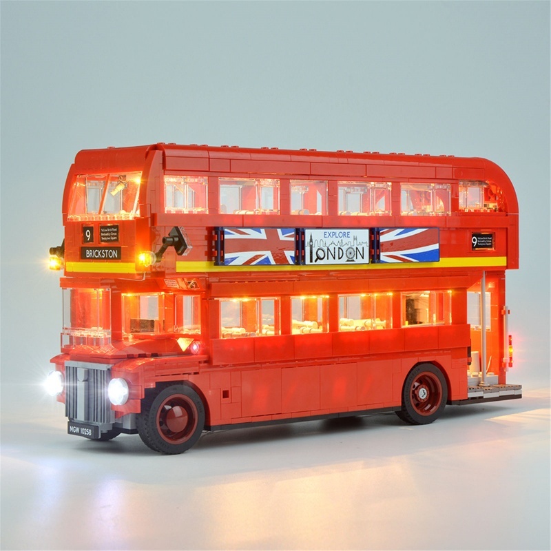 [Light Sets] LED Lighting Kit for London Bus 10254