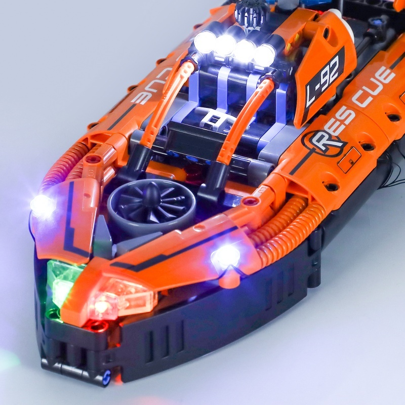 LED Lighting Kit for Rescue Hovercraft 42120
