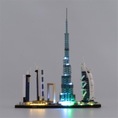 LED Lighting Kit for dubai skyline 21052