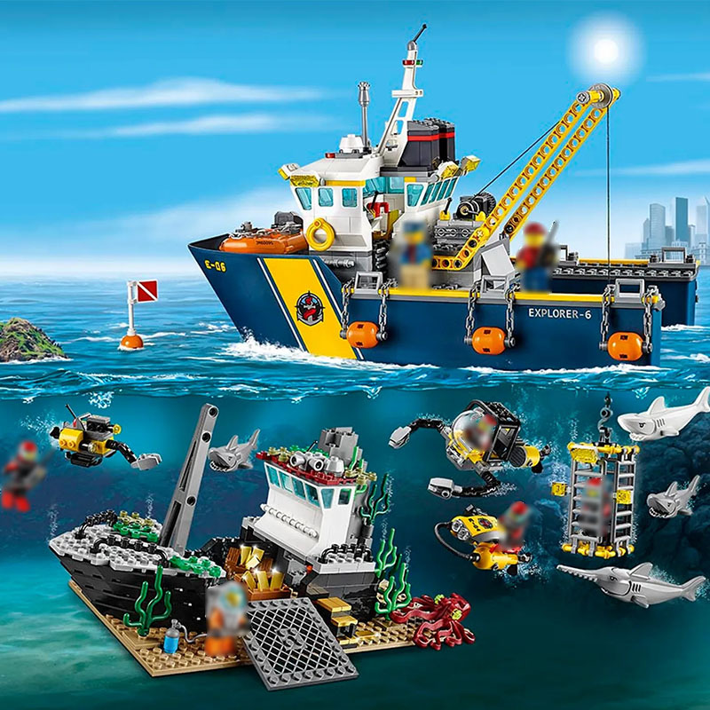 Deep Sea Exploration Vessel City 60095