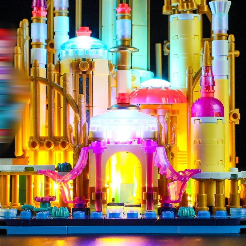 LED Lighting Kit for Mini Disney Ariel's Castle 40708