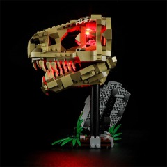 LED Lighting Kit for Dinosaur Fossils: T. rex Skull 76964