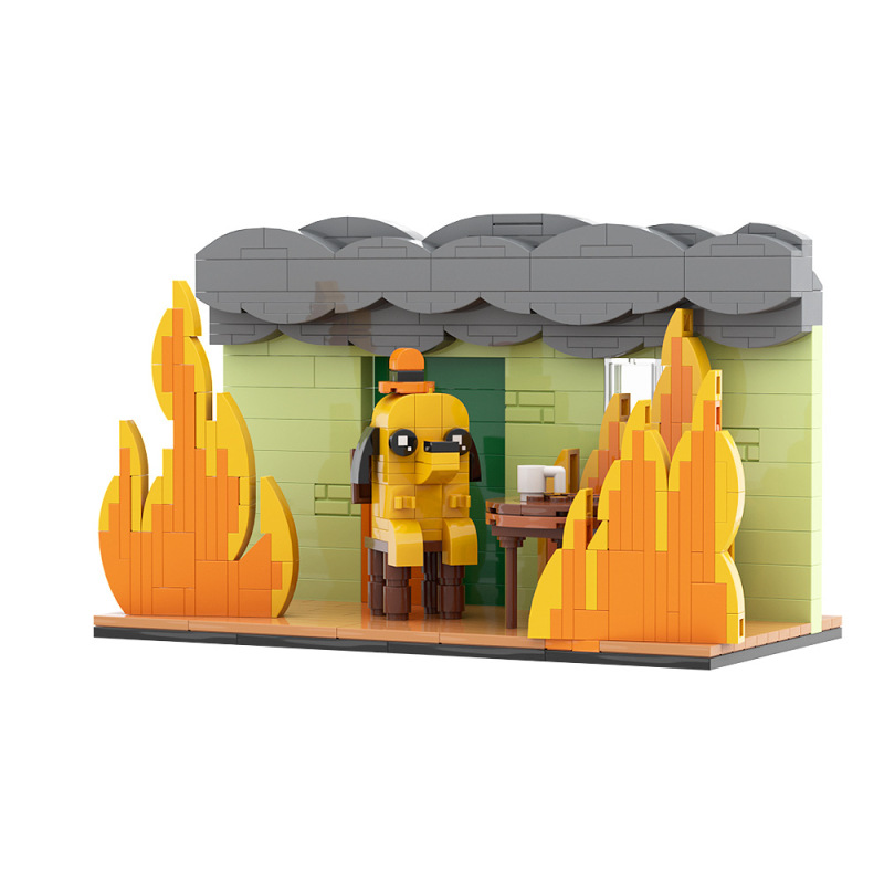 MOC This Is Fine Dog