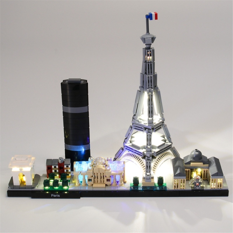 LED Lighting Kit for Pairs Architecture Skyline 21044