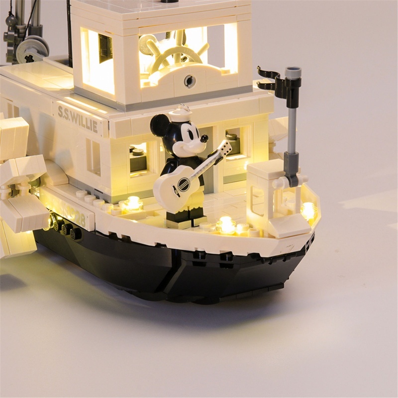 LED Lighting Kit for Steamboat Willie Ideas 21317