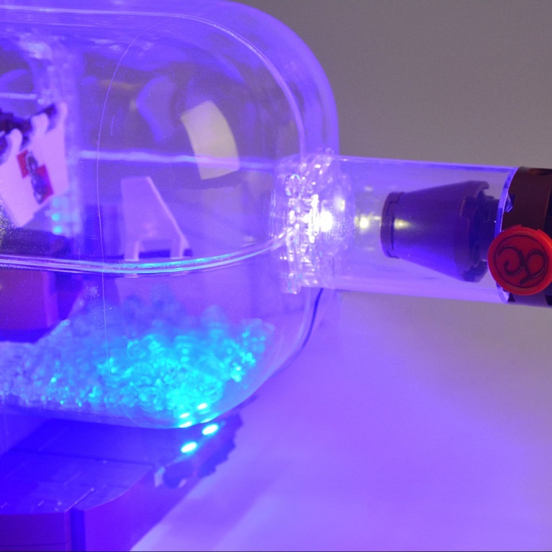 LED Lighting Kit for Ship in a Bottle 21313
