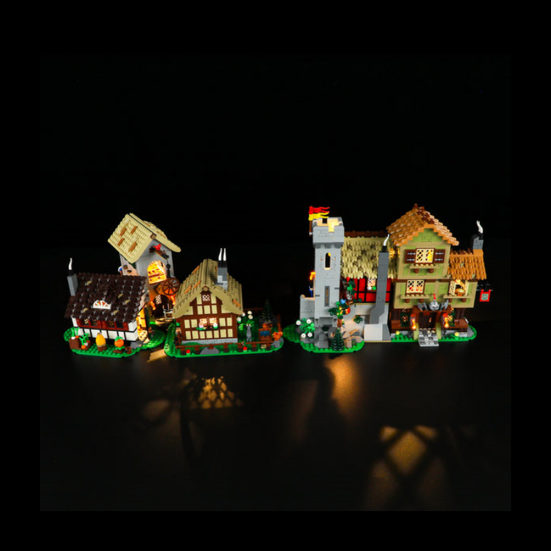 LED Lighting Kit for Medieval Town Square 10332
