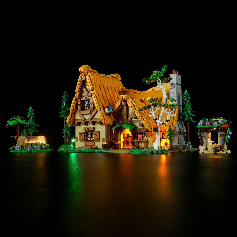 LED Lighting Kit for Snow White and the Seven Dwarfs' Cottage 43242