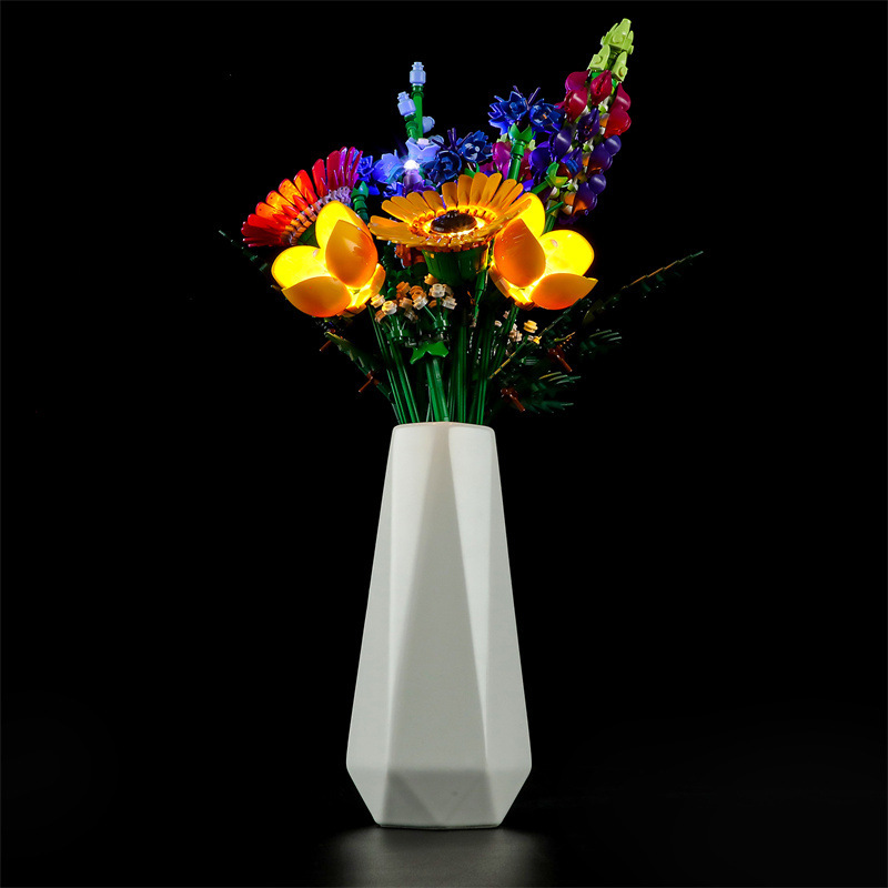 LED Lighting Kit for Wildflower Bouquet Flower Botanical Collection 10313