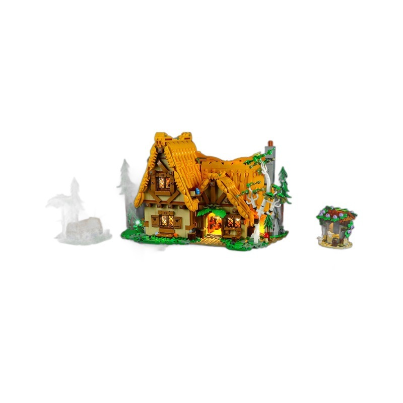 LED Lighting Kit for Snow White and the Seven Dwarfs' Cottage 43242