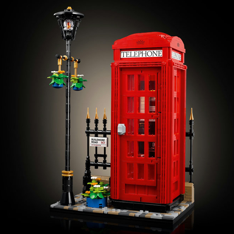 Red London Telephone Box Creator Expert 21347