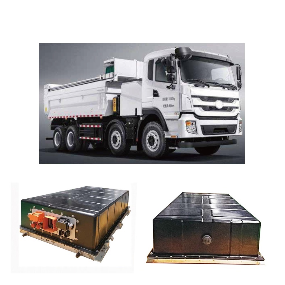 RisunPower High Voltage Pure Electric Terminal Tractor Lithium Battery 614.4V 406AH 282.6KWh big power LiFePO4 Battery Heavy Duty Truck
