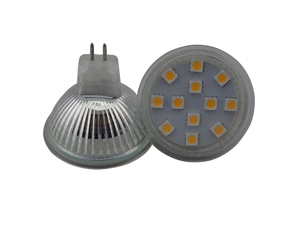 Able No Flicker Ra80 2W 12SMD 5050 220Lm 10-30V DC MR16 Led MR16 Led Light MR16 Led Bulb