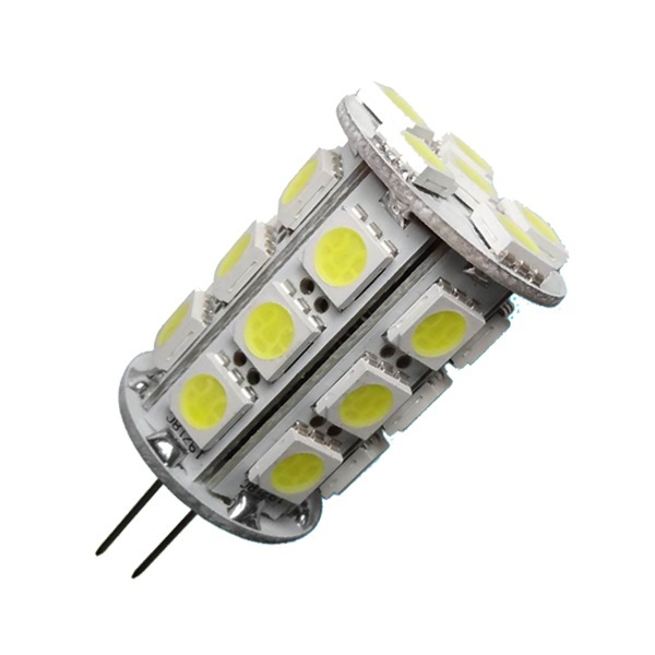 Able No Flicker Ra80 3.5W 27SMD 5050 380Lm 10-30V DC GY6.35 Led Light
