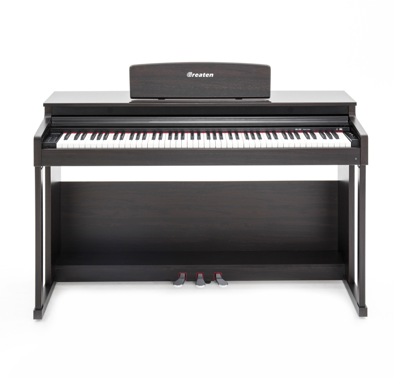 DK-110: Grand Digital Piano, 88 Keys, 357 Voices, 192 Polyphony, Bluetooth, LCD, Hammer Action Keyboard