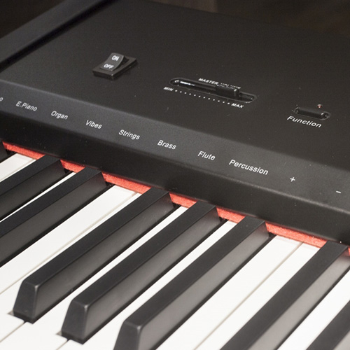 P-9: Portable Digital Piano for Beginners, Entry-level, 88 Keys, Hammer Action Keyboard, 138 Voices, 64 Polyphony