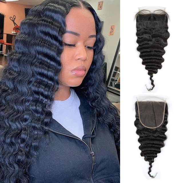 7*7 Lace Closure Loose Wave Brazilian Virgin Hair Pre Plucked Closure Unprocessed 100% Virgin Human Hair Extensions Berrys Fashion