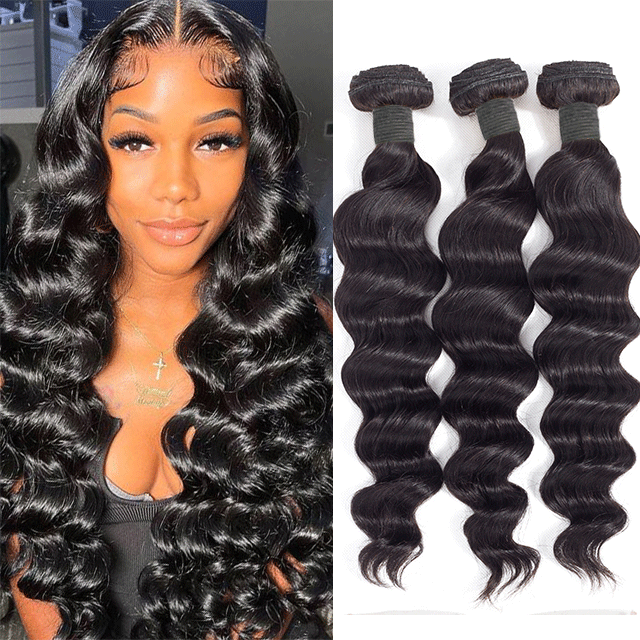 Malaysia Red Band Raw Hair Bundles Big Deep Wave Human Hair High Quality