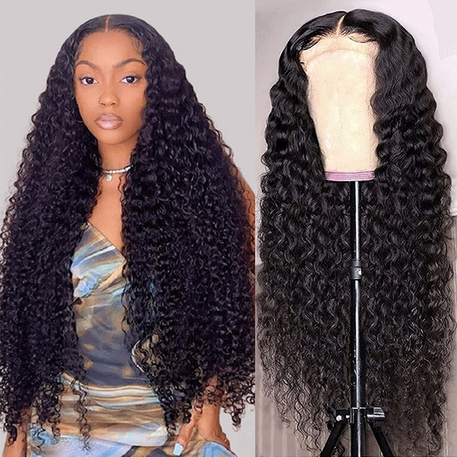 HD /Transparent Single Donor Raw Hair 13x6 Deep Wave Frontal Wigs 10-30inch Berrys Fashion Hair