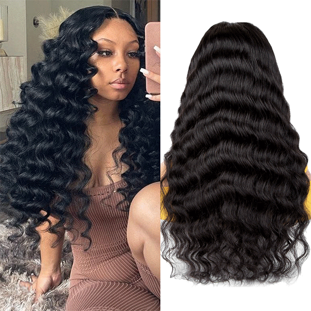 HD /Transparent Single Donor Raw Hair 13x6 Loose Wave Frontal Wigs 10-30inch Berrys Fashion Hair