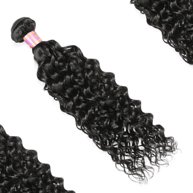 Peruvian Raw Hair Bundles Water Wave Human Hair High Quality Without any Chemical Processed