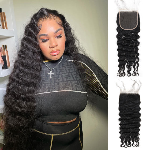 5x5 HD/Transparent Loose Wave Lace Closure