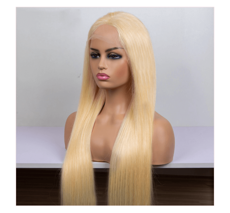 Straight 613 Blonde Wig 613 Lace Front Wig