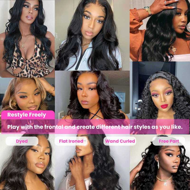 5x5 Lace Closure Straight Human Hair Lace Frontal Closure HD Swiss