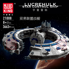 Mould King 21008 Lucrehulk Star Control Ship Star Wars Movie & Games