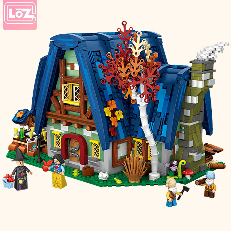 LOZ 1036 Fairy House Scene Building Blocks Model Puzzle Toy 2847pcs From China