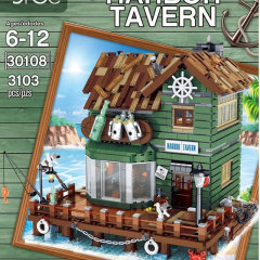 UrGe 30108 Old Fishing Store Harbor Tavern Modular Building