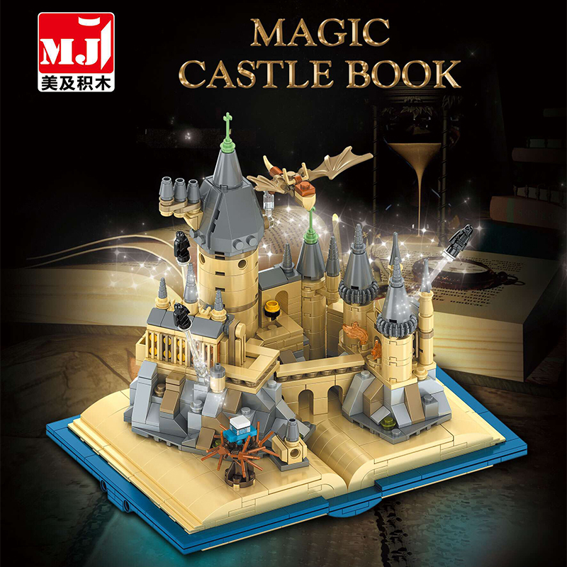 MJI 13010 MOC Idea Magic Castle Book Building Blocks 727pcs toys bricks from China.
