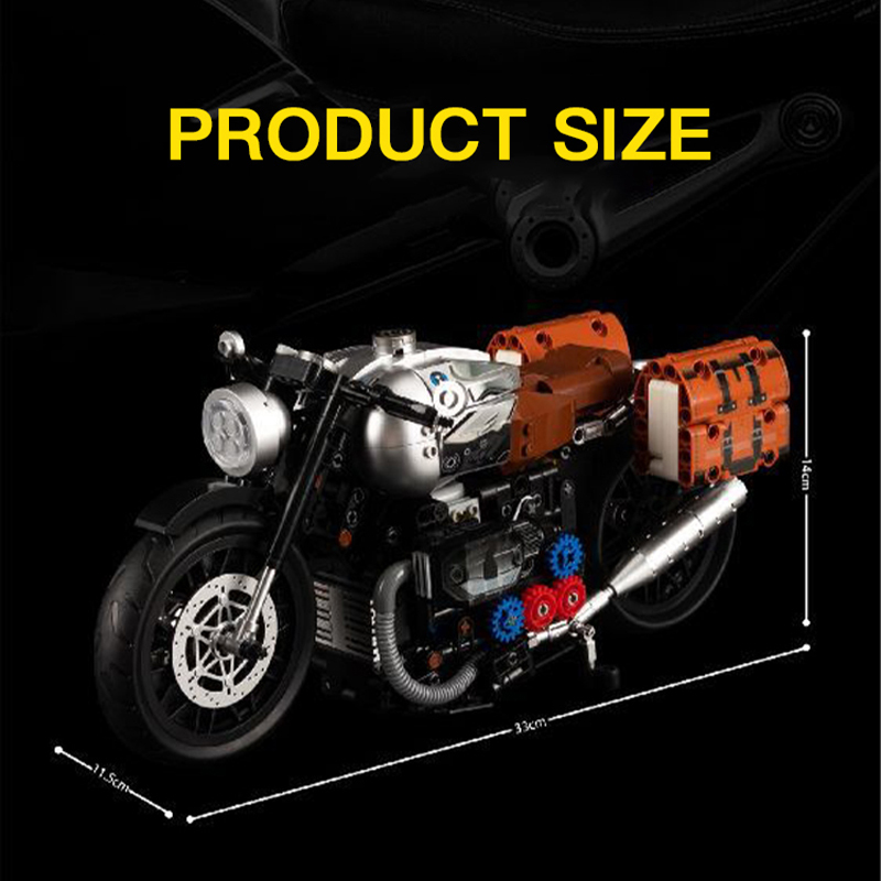 K-Box K10515 Technic Static Version BMW Latte Motorcycle Building Blocks 925pcs Bricks Toys From China Delivery.
