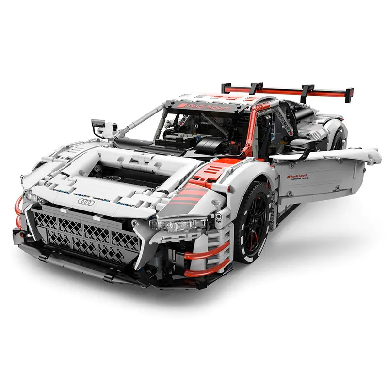 RASTAR 99300 Technic 1:8 Audi R8 LMS GT3 Sports Car Building Blocks 3314±pcs Bricks from China.