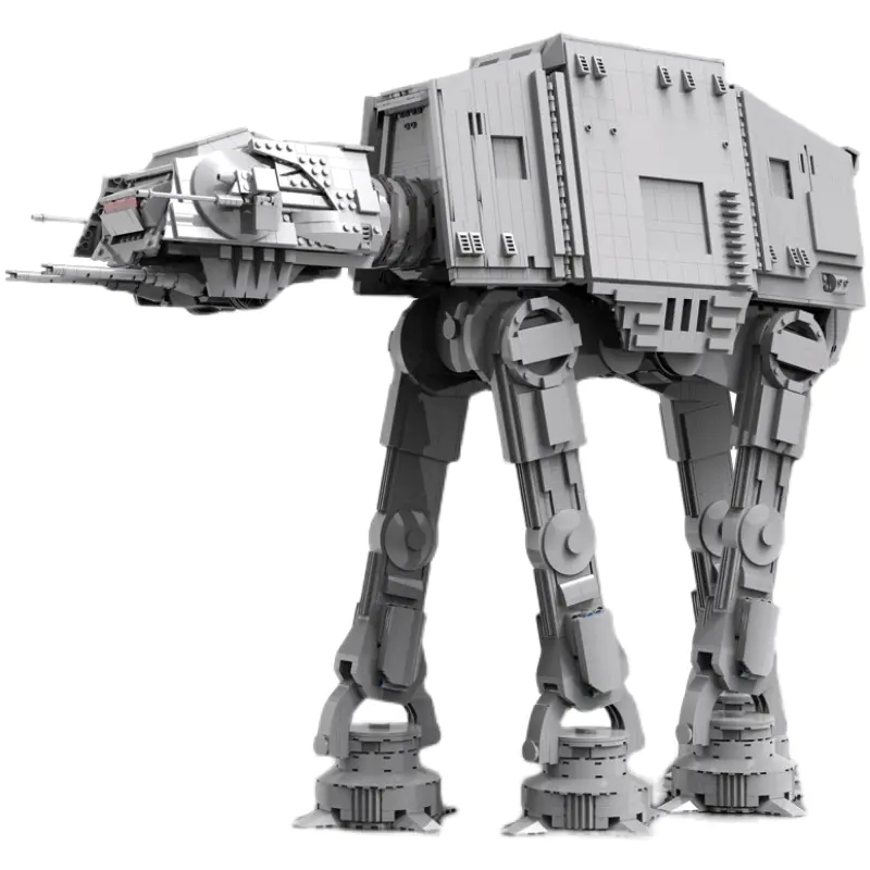 Mould King 21015 Star Wars Minifig Scale AT-AT w/ Interior Building Blocks 6919±pcs Bricks Europe 3-7 Days Delivery.