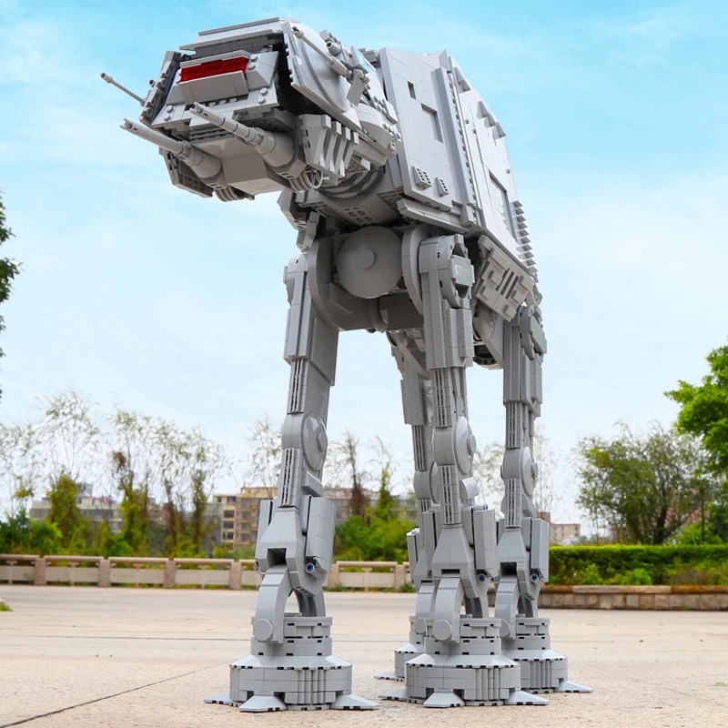 Mould King 21015 Star Wars Minifig Scale AT-AT w/ Interior Building Blocks 6919±pcs Bricks Europe 3-7 Days Delivery.