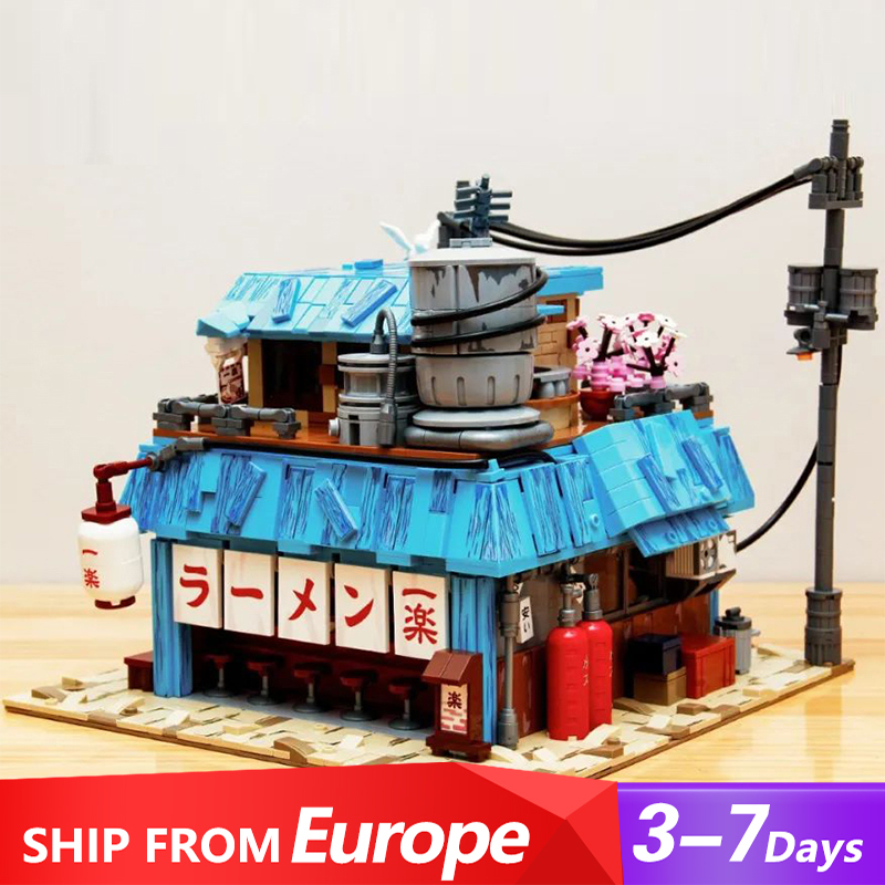 Keeppley K20509 Movie & Game Noodle Shop Building Blocks Japanese Architecture House 2240±pcs Bricks Toys From Europe 3-7 Days Delivery.