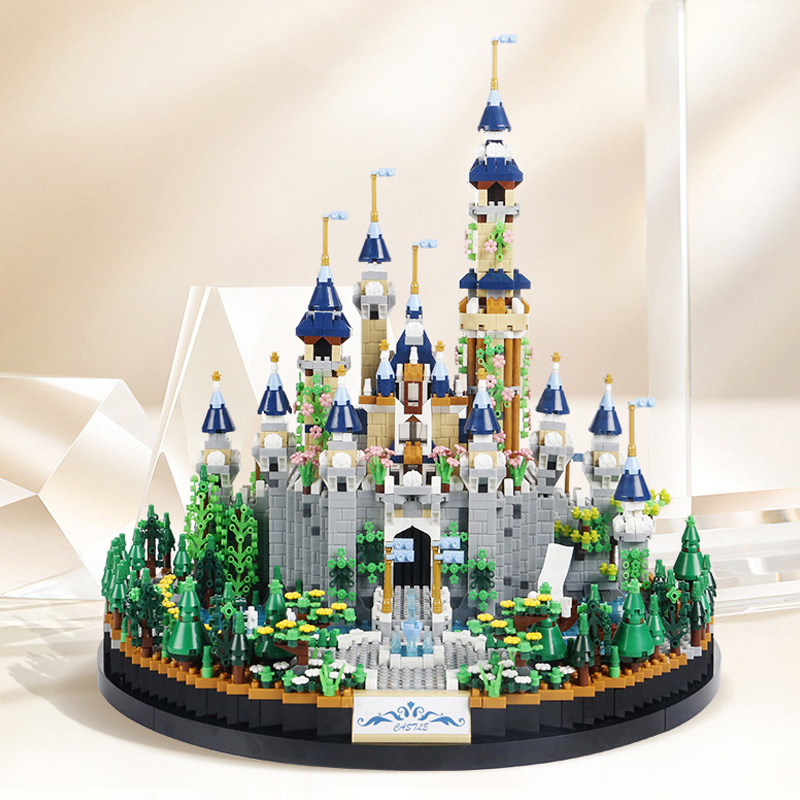 {Mini Micro Bricks} B Brand 826 Creator Fairy castle Buidling Blocks 3600±pcs Bricks from China.