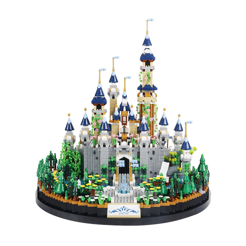 {Mini Micro Bricks} B Brand 826 Creator Fairy castle Buidling Blocks 3600±pcs Bricks from China.
