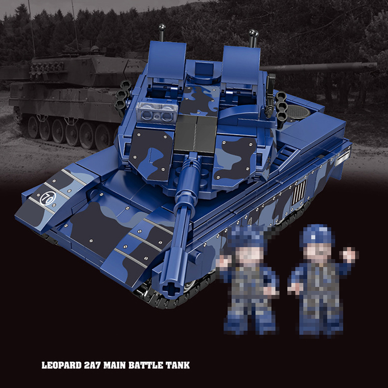 Forange FC4008 Military Leopard 2A7 Main Battle Tank Buliding Blocks 352±pcs Bricks Toys Model Form China