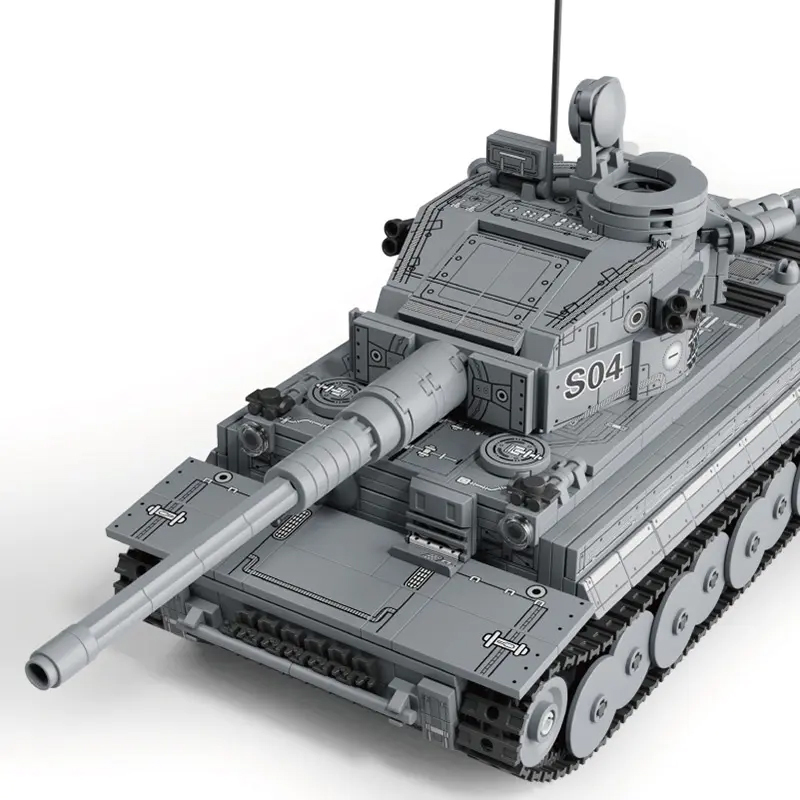 LWCK 90023 Flourishing Age Strengthen The Army：Panzerkampfwagen Tiger Ausführung E Military