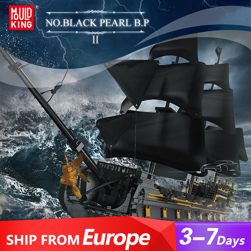 Mould King 13186 Pirates Black Pearl Historical Europe Warehouse Express
