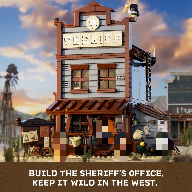 FUNWHOLE F9026 Old West Sheriff's Office Modular Buildings