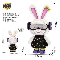 M6506-Y Momo Goth Lori Rabbit 2000±pcs